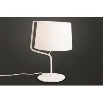 MAXLIGHT T0028 | Chicago Maxlight asztali lámpa 46cm kapcsoló 1x E27 fehér