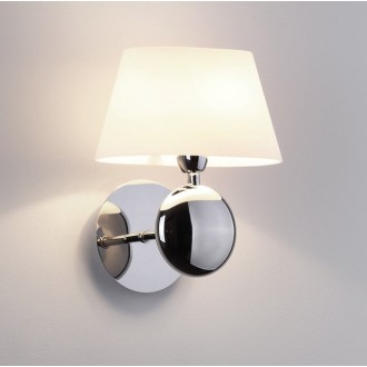 MAXLIGHT W0121 | Napoleon Maxlight falikar lámpa 1x G9 IP44 króm, fehér