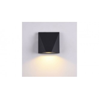 MAYTONI O577WL-L5B | Beekman Maytoni fali lámpa 1x LED 420lm 3000K IP54 fekete