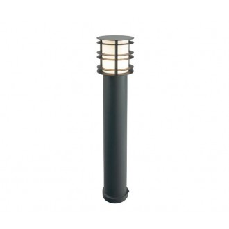 NORLYS 1265B | Stockholm-NO Norlys álló lámpa 85cm fényerőszabályzós kapcsoló 1x LED 900lm 3000K IP65 fekete, opál