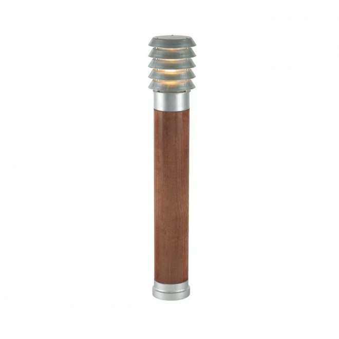 NORLYS 1440GA | Alta-Wood Norlys álló lámpa 85cm 1x E27 IP65 szürke, fa.