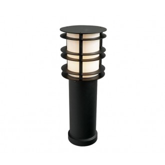 NORLYS 1469B | Stockholm-NO Norlys álló lámpa 49cm fényerőszabályzós kapcsoló 1x LED 806lm 2700K IP65 fekete, opál