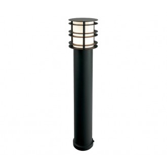 NORLYS 288B | Stockholm-NO Norlys álló lámpa 85cm 1x E27 IP65 fekete, opál