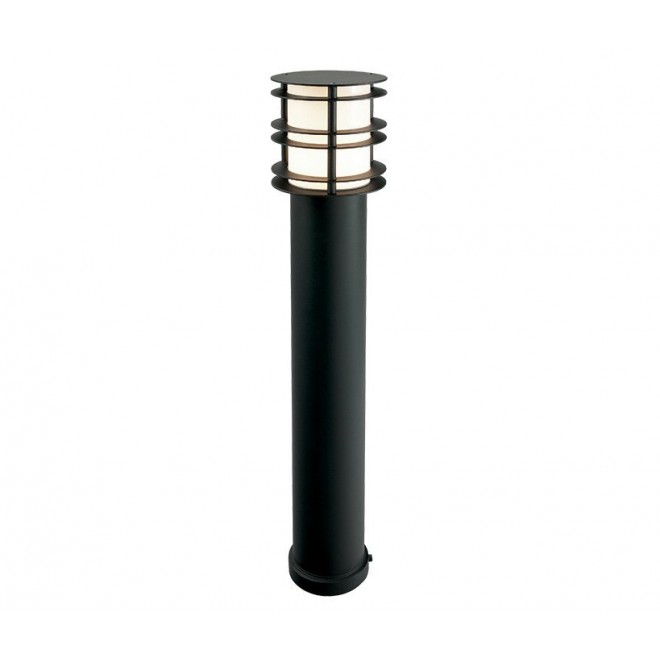 NORLYS 288B | Stockholm-NO Norlys álló lámpa 85cm 1x E27 IP65 fekete, opál