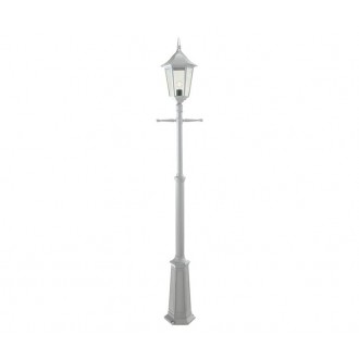 NORLYS 301W | Modena-NO Norlys álló lámpa 193cm állítható magasság 1x E27 IP54 fehér, átlátszó