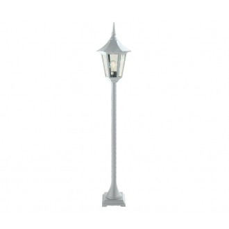 NORLYS 304W | Modena-NO Norlys álló lámpa 126cm 1x E27 IP54 fehér, átlátszó