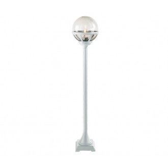 NORLYS 314W | Bologna Norlys álló lámpa 117,5cm 1x E27 IP54 fehér, átlátszó