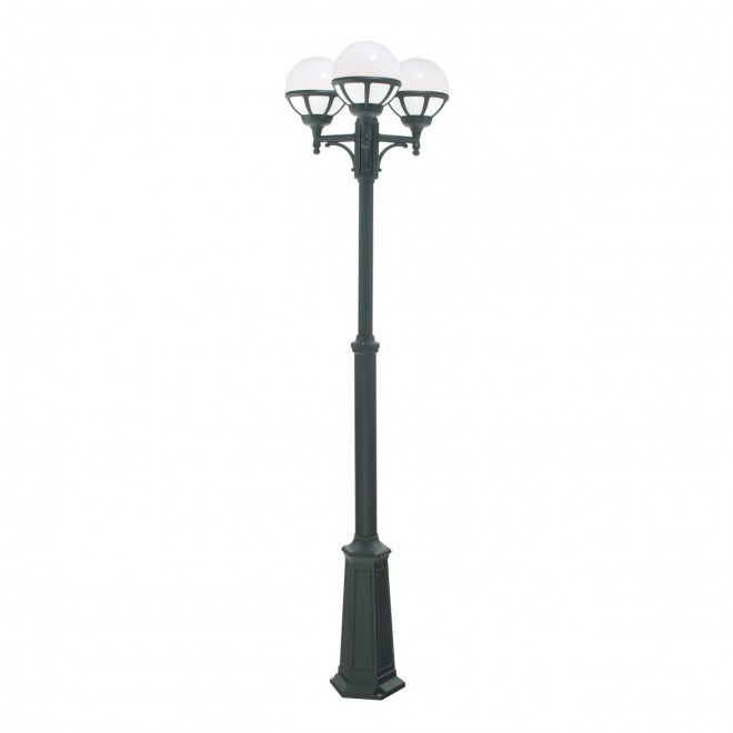 NORLYS 365B | Bologna Norlys álló lámpa 165cm állítható magasság 3x E27 IP54 fehér, átlátszó