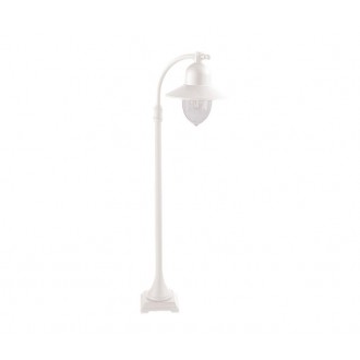NORLYS 375W | Como-NO Norlys álló lámpa 110cm 1x E27 IP54 fehér, átlátszó