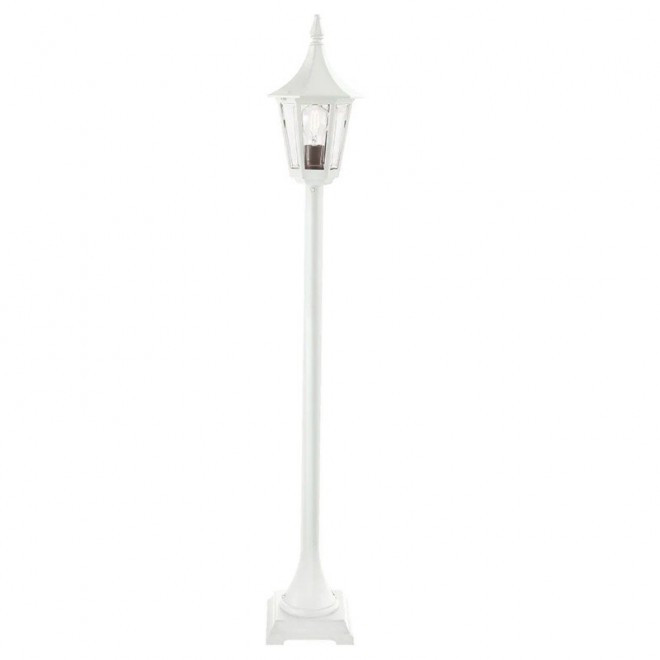 NORLYS 404W | Rimini Norlys álló lámpa 114cm 1x E27 IP54 fehér, átlátszó