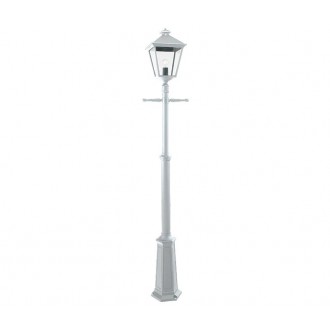 NORLYS 491W | London-NO Norlys álló lámpa 191cm állítható magasság 1x E27 IP54 fehér, átlátszó
