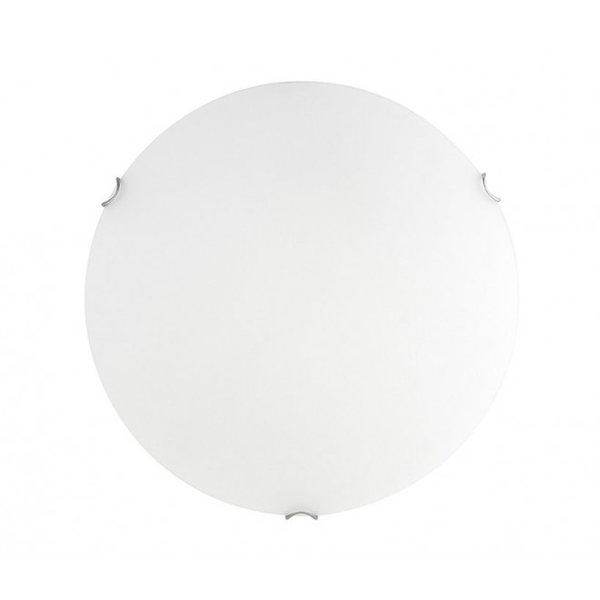 NOVA LUCE 600401 | Anco Nova Luce mennyezeti lámpa kerek 1x E27 fehér, króm