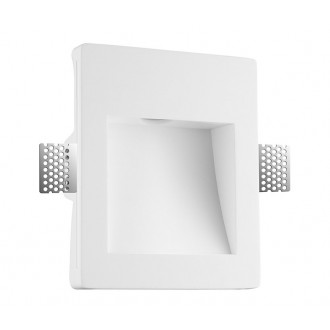 NOVA LUCE 6600801 | Cirocco-Eurona Nova Luce beépíthető lámpa téglalap 1x LED 3000K fehér