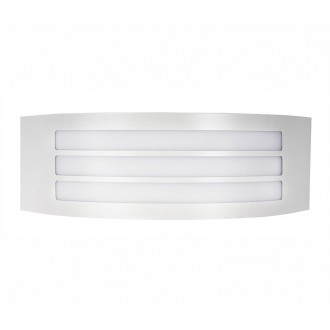 NOVA LUCE 713115 | Zenith Nova Luce fali lámpa 1x E27 IP44 fehér