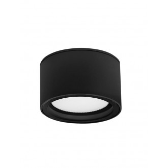 NOVA LUCE 752461 | Focus-NL Nova Luce mennyezeti lámpa 1x GX53 424lm 3000K IP54 matt fekete