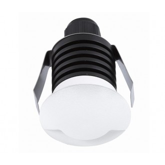 NOVA LUCE 8039001 | Bang-NL Nova Luce beépíthető lámpa kerek Ø37mm 1x LED 60lm 3000K IP67 fehér