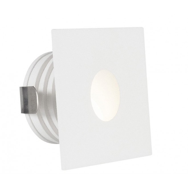 NOVA LUCE 8058001 | Passaggio Nova Luce beépíthető lámpa négyzet UGR <9 1x LED 70lm 3000K IP54 fehér