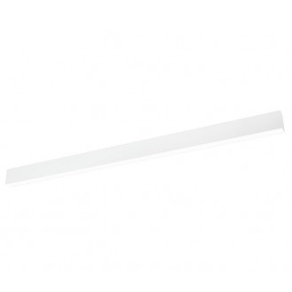 NOVA LUCE 8254401 | Linear-NL Nova Luce rendszerelem - mennyezeti, rendszerelem - függeszték lámpa UGR <18 1x LED 2740lm 4000K matt fehér