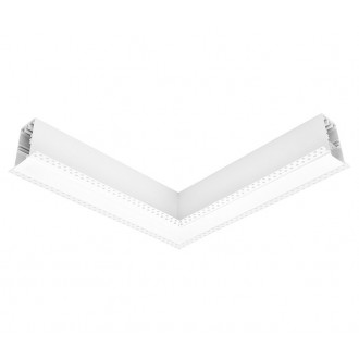 NOVA LUCE 8254408 | Linear-NL Nova Luce rendszerelem - süllyesztett lámpa UGR <18 1x LED 1380lm 4000K matt fehér
