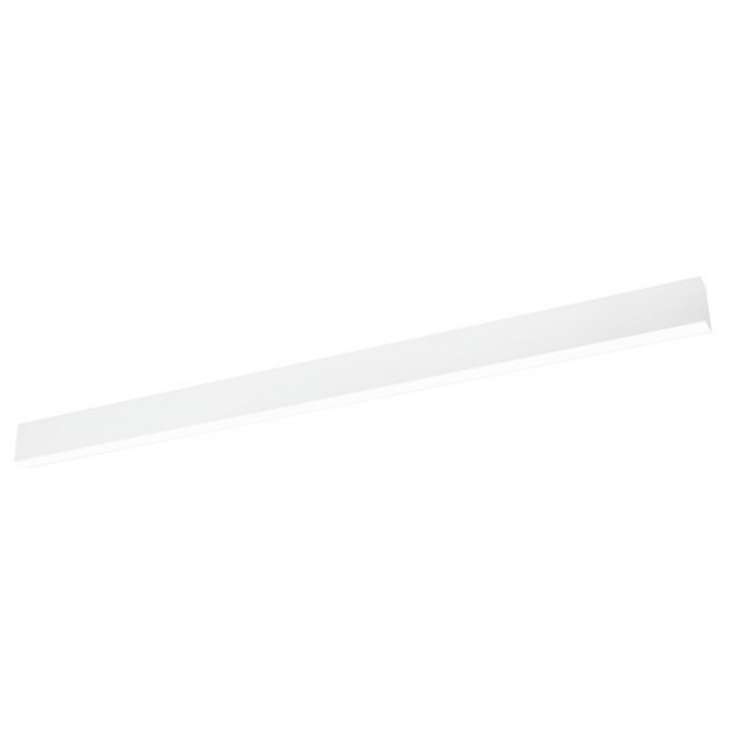 NOVA LUCE 8254429 | Linear-NL Nova Luce rendszerelem - mennyezeti, rendszerelem - függeszték lámpa UGR <18 1x LED 2480lm 3000K matt fehér