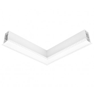NOVA LUCE 8254433 | Linear-NL Nova Luce rendszerelem - süllyesztett lámpa UGR <18 1x LED 1250lm 3000K matt fehér