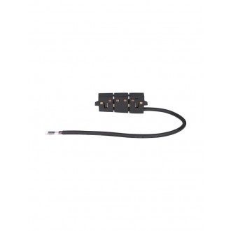 NOVA LUCE 9010203 | Breda-Flexible-Magnetic-Profile Nova Luce rendszerelem - tápcsatlakozó alkatrész mágnes fekete