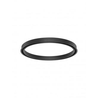 NOVA LUCE 9010204 | Breda-Flexible-Magnetic-Profile Nova Luce rendszerelem - vezetősín - süllyesztett R45 alkatrész kerek mágnes fekete