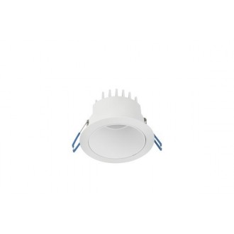 NOVA LUCE 9011761 | Carpo Nova Luce beépíthető CRI>90 lámpa kerek Ø100mm 1x LED 980lm 3000K matt fehér
