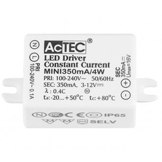 NOVA LUCE 9020170 | Nova Luce LED tápegység 4W 3-12 VDC 350mA alkatrész IP67 fehér