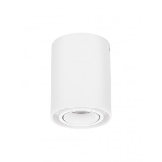 NOVA LUCE 9030426 | Ulty Nova Luce mennyezeti lámpa henger elforgatható fényforrás 1x GU10 matt fehér