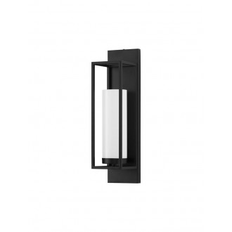NOVA LUCE 9035973 | Juliet-NL Nova Luce fali lámpa 1x E27 fekete, opál