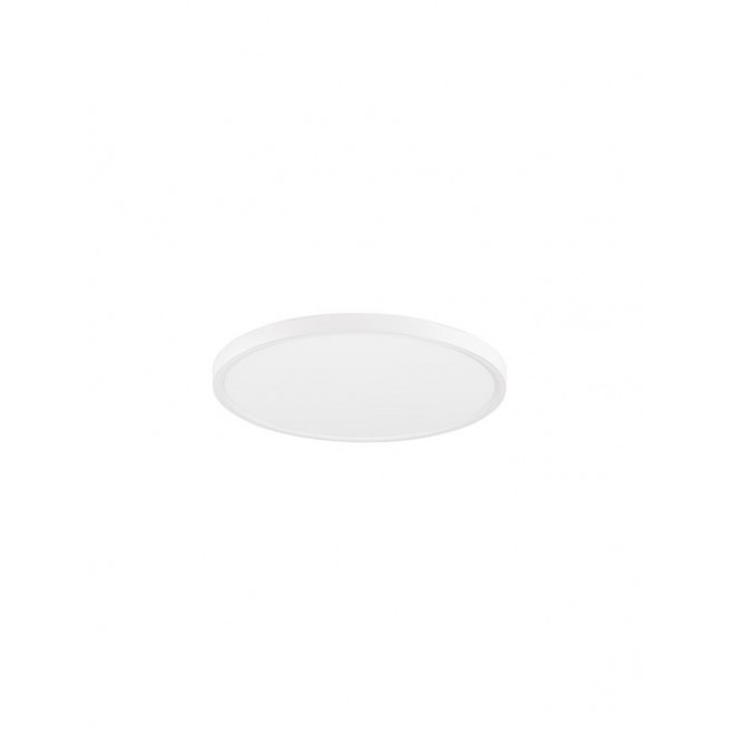 NOVA LUCE 9060190 | Dixie Nova Luce mennyezeti lámpa kerek állítható színhőmérséklet 1x LED 3200lm 3000 - 4000 - 6500K fehér, opál