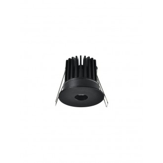 NOVA LUCE 9060211 | Ono Nova Luce beépíthető CRI>90 lámpa kerek UGR <10 Ø62mm 1x LED 340lm 3000K fekete