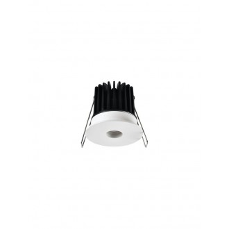 NOVA LUCE 9060212 | Ono Nova Luce beépíthető CRI>90 lámpa kerek UGR <10 Ø62mm 1x LED 340lm 3000K fehér, fekete