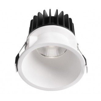 NOVA LUCE 9071021 | Selene Nova Luce beépíthető lámpa kerek Ø82mm 1x LED 600lm 3000K IP54 fehér