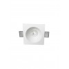 NOVA LUCE 9079601 | Mib-NL Nova Luce beépíthető lámpa négyzet festhető 130x130mm 1x GU10 fehér