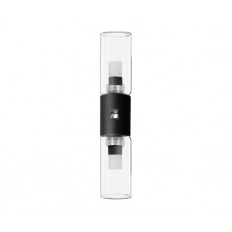 NOVA LUCE 9090289 | Magnetic-Decorative-LS Nova Luce rendszerelem CRI>90 lámpa mágnes, UGR <18 1x LED 400lm 3000K matt fekete, átlátszó, opál