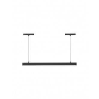 NOVA LUCE 9136200 | Breda-Flexible-Magnetic-Profile Nova Luce rendszerelem CRI>90 lámpa - flexibilis mágnes, UGR <16 1x LED 2121lm 3000K fekete