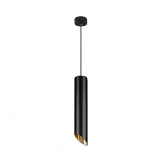 NOVA LUCE 9184376 | Pero-NL Nova Luce függeszték lámpa 1x GU10 matt fekete, arany
