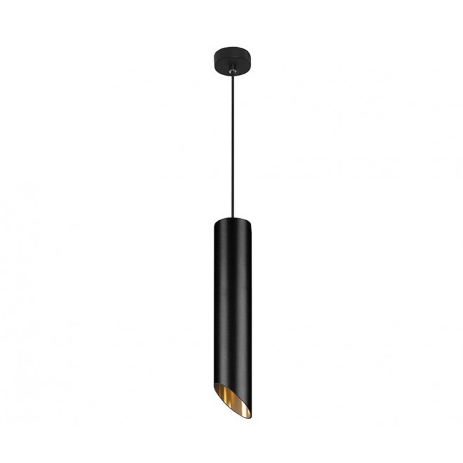 NOVA LUCE 9184376 | Pero-NL Nova Luce függeszték lámpa 1x GU10 matt fekete, arany