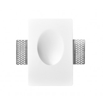 NOVA LUCE 9188626 | Cirocco-Eurona Nova Luce beépíthető lámpa téglalap festhető 1x LED 60lm 3000K fehér