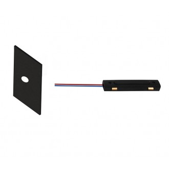 NOVA LUCE 9252015 | Buxton-Magnetic-Profile Nova Luce rendszerelem - tápcsatlakozó alkatrész fekete