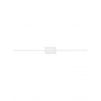 NOVA LUCE 9267023 | Azure Nova Luce falikar lámpa 1x LED 1750lm 3000K matt fehér, opál