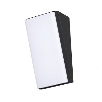 NOVA LUCE 9270015 | Keen Nova Luce fali lámpa 1x LED 1080lm 3000K IP65 matt fekete, fehér