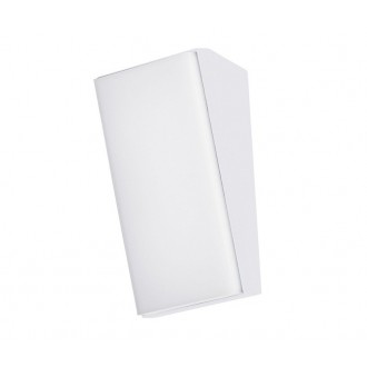 NOVA LUCE 9270016 | Keen Nova Luce fali lámpa 1x LED 1080lm 3000K IP65 matt fehér