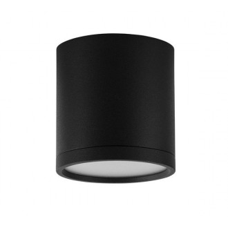 NOVA LUCE 9388901 | Garf Nova Luce mennyezeti lámpa 1x LED 570lm 4000K matt fekete, opál