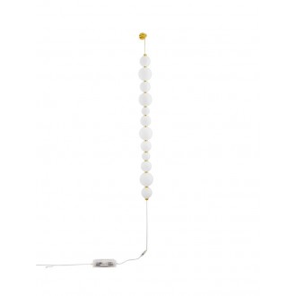 NOVA LUCE 9695244 | Perla-NL Nova Luce fali lámpa - TRIAC szabályozható fényerő 1x LED 3958lm 3000K arany, opál