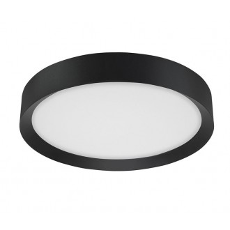 NOVA LUCE 9818452 | Luton-NL Nova Luce mennyezeti lámpa kerek 1x LED 3525lm 3000K matt fekete, matt fehér