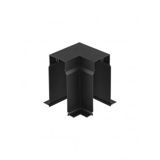 NOVA LUCE 9988201 | Lina-NL Nova Luce rendszerelem - 90° könyök - süllyesztett H - alkatrész matt fekete