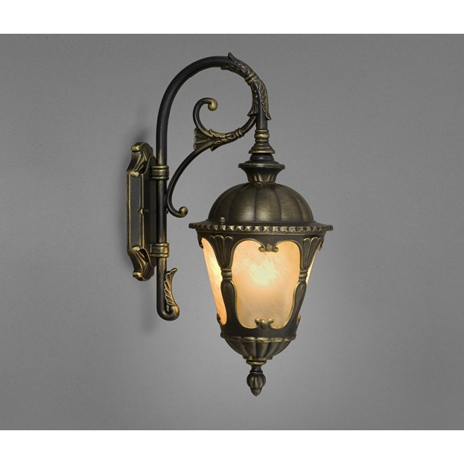 NOWODVORSKI 4686 | Tybr Nowodvorski falikar lámpa 1x E27 IP44 antikolt bronz, opál